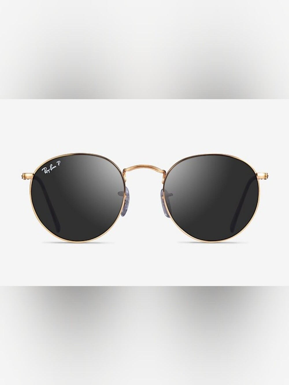 Ray-Ban RB3447 Round Gold Sunglasses
